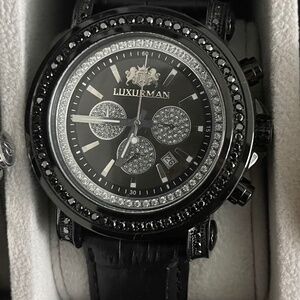 Men’s watch W/ Real Diamonds